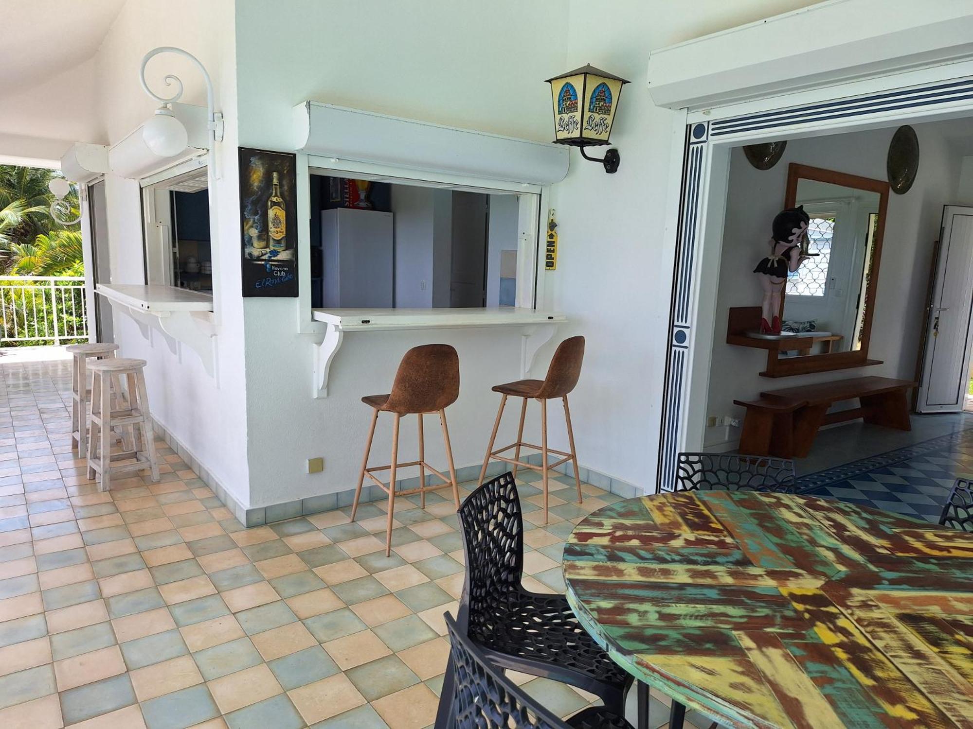 Villa Muscade Guadeloupe, Piscine, Vue Mer Et Acces Plage Saint-Francois  Exterior photo